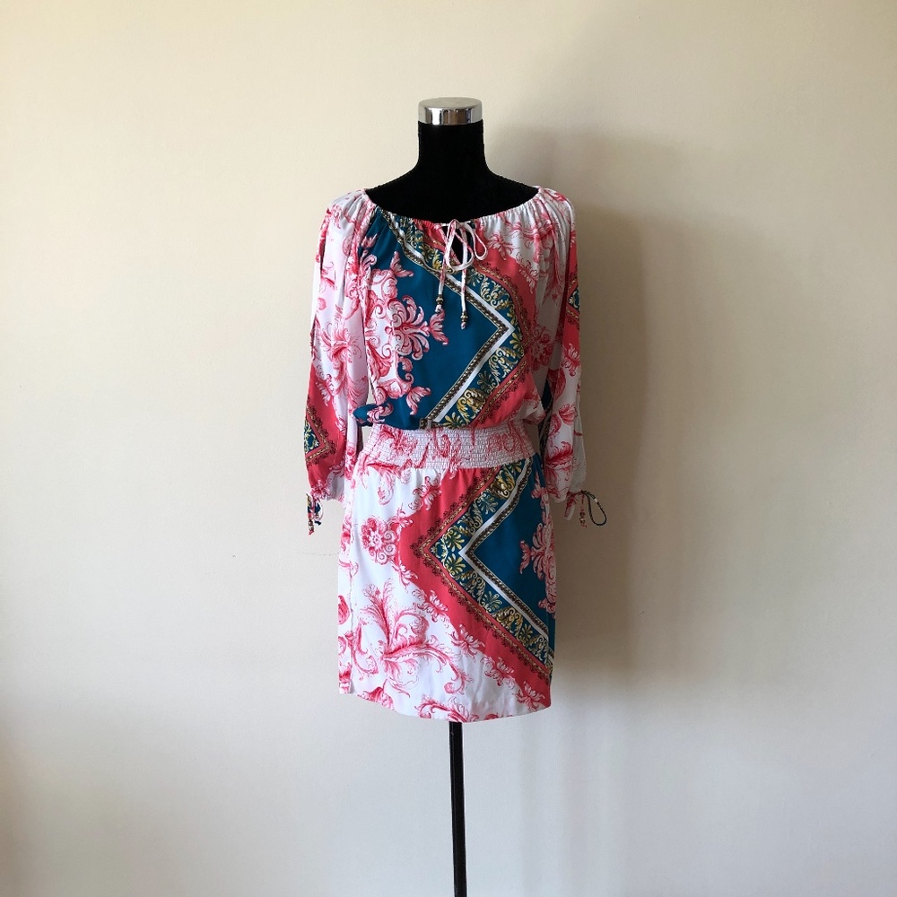 NWOT  Cache Blouson Dress